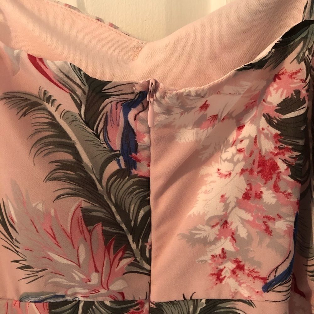 Pink Tropical Floral Cupshe Dress - Picture 7 of 8